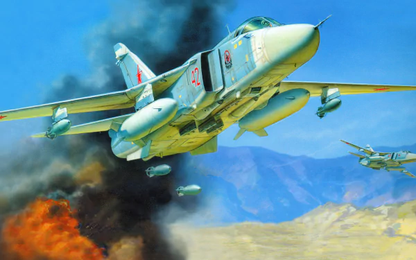 military sukhoi su-24 HD Desktop Wallpaper | Background Image