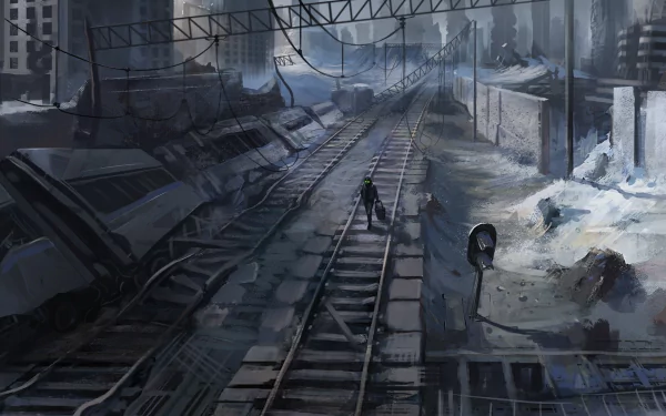 Comic Romantically Apocalyptic HD Desktop Wallpaper | Background Image