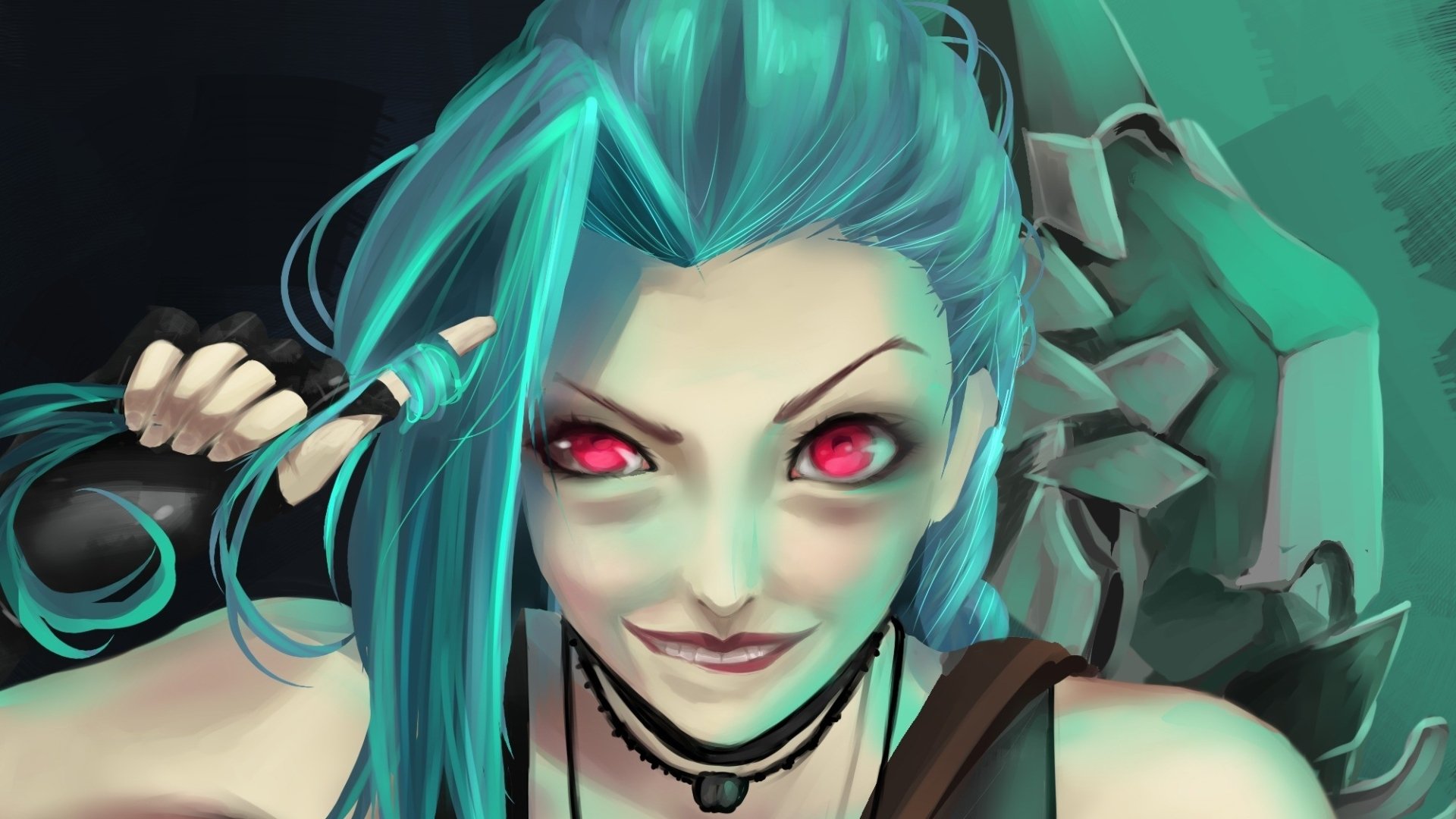 Обои arcane jinx