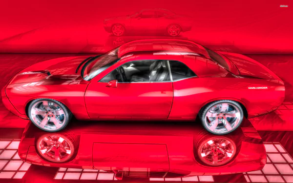 Dodge Challenger vehicle dodge challenger concept HD Desktop Wallpaper | Background Image