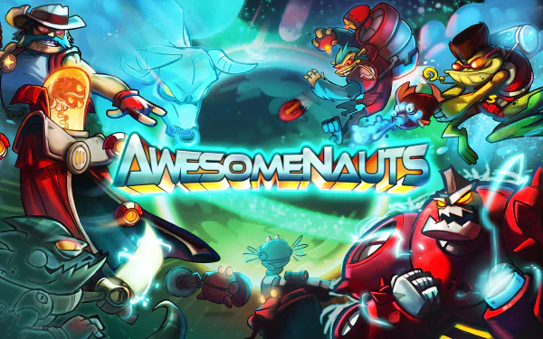 video game Awesomenauts HD Desktop Wallpaper | Background Image