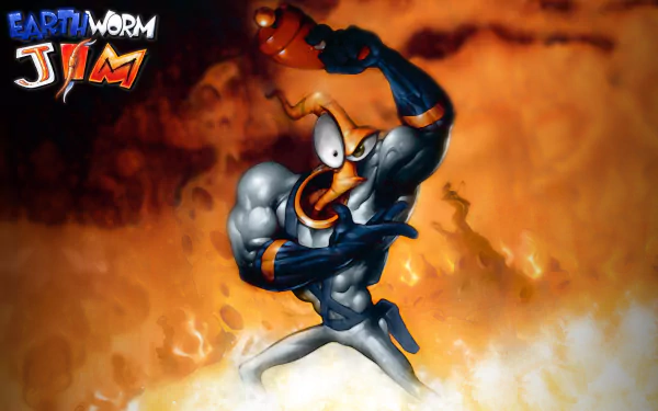 video game Earthworm Jim HD Desktop Wallpaper | Background Image