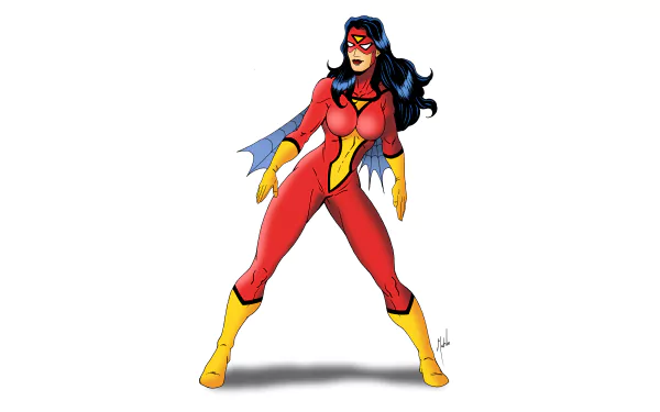 Comic Spider-Woman HD Desktop Wallpaper | Background Image