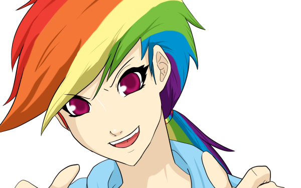 TV Show My Little Pony: Friendship is Magic My Little Pony Rainbow Dash Humanized HD Wallpaper | Background Image