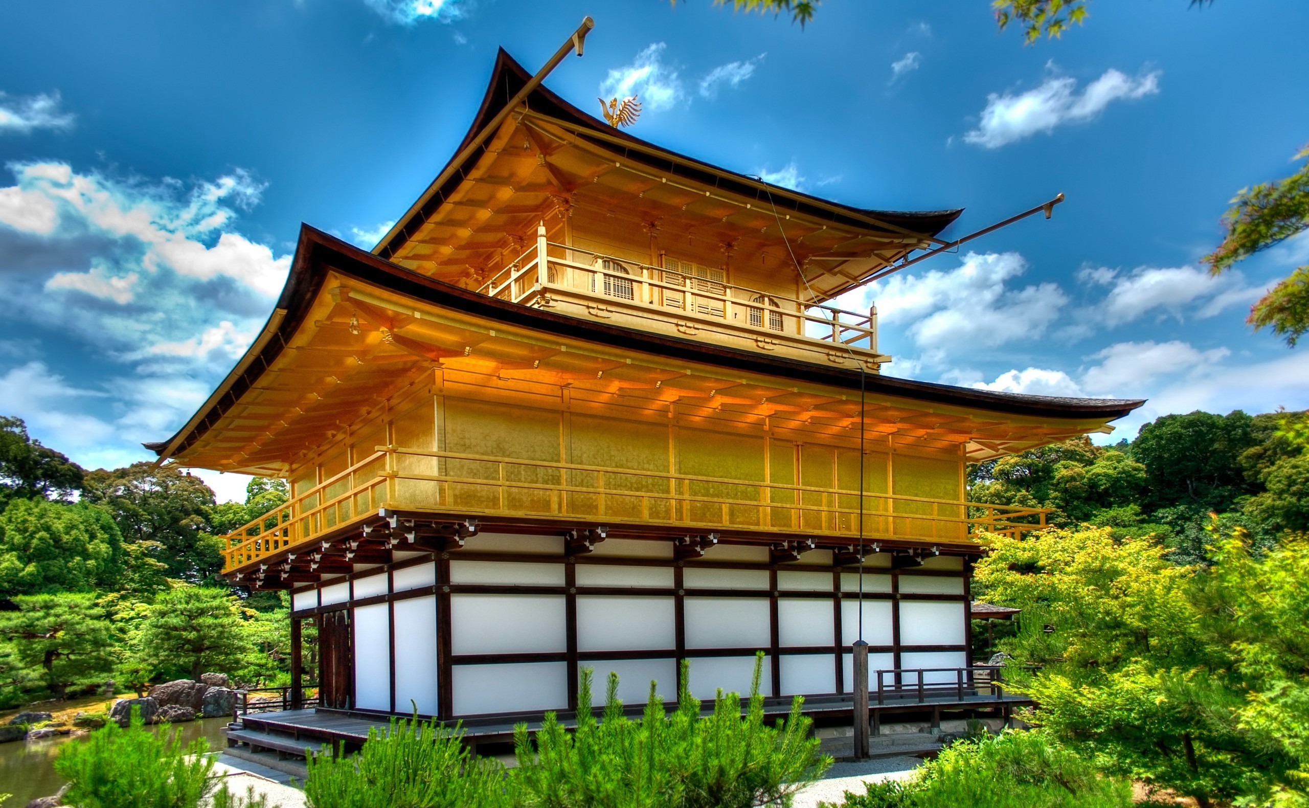 Download HDR Kyoto Japan Religious Kinkaku ji Kinkaku ji 4k Ultra HD 