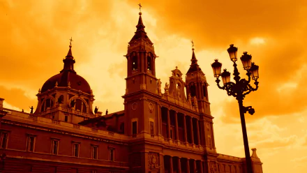 religious Almudena Cathedral HD Desktop Wallpaper | Background Image