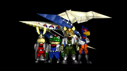 video game Star Fox HD Desktop Wallpaper | Background Image