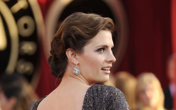 actress Canadian Celebrity Stana Katic HD Desktop Wallpaper | Background Image