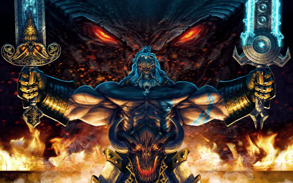 Diablo Barbarian (Diablo III) video game Diablo III HD Desktop Wallpaper | Background Image