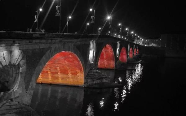 man made Pont Neuf, Toulouse HD Desktop Wallpaper | Background Image