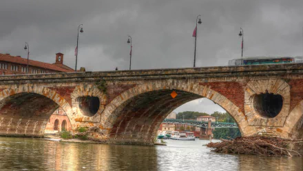man made Pont Neuf, Toulouse HD Desktop Wallpaper | Background Image