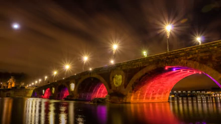 man made Pont Neuf, Toulouse HD Desktop Wallpaper | Background Image