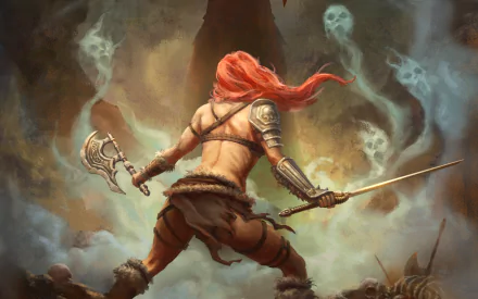 Barbarian (Diablo III) video game Diablo III HD Desktop Wallpaper | Background Image