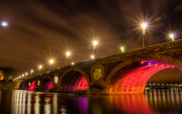 man made Pont Neuf, Toulouse HD Desktop Wallpaper | Background Image