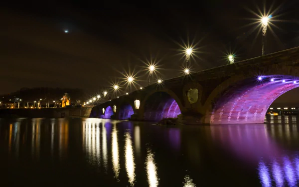 man made Pont Neuf, Toulouse HD Desktop Wallpaper | Background Image