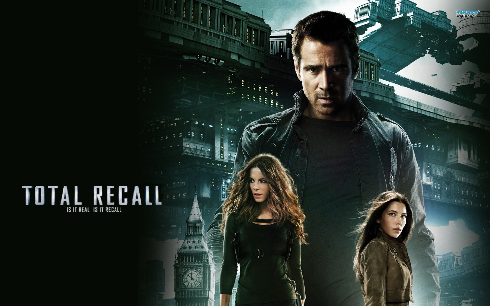 Kate Beckinsale Total Recall Gif