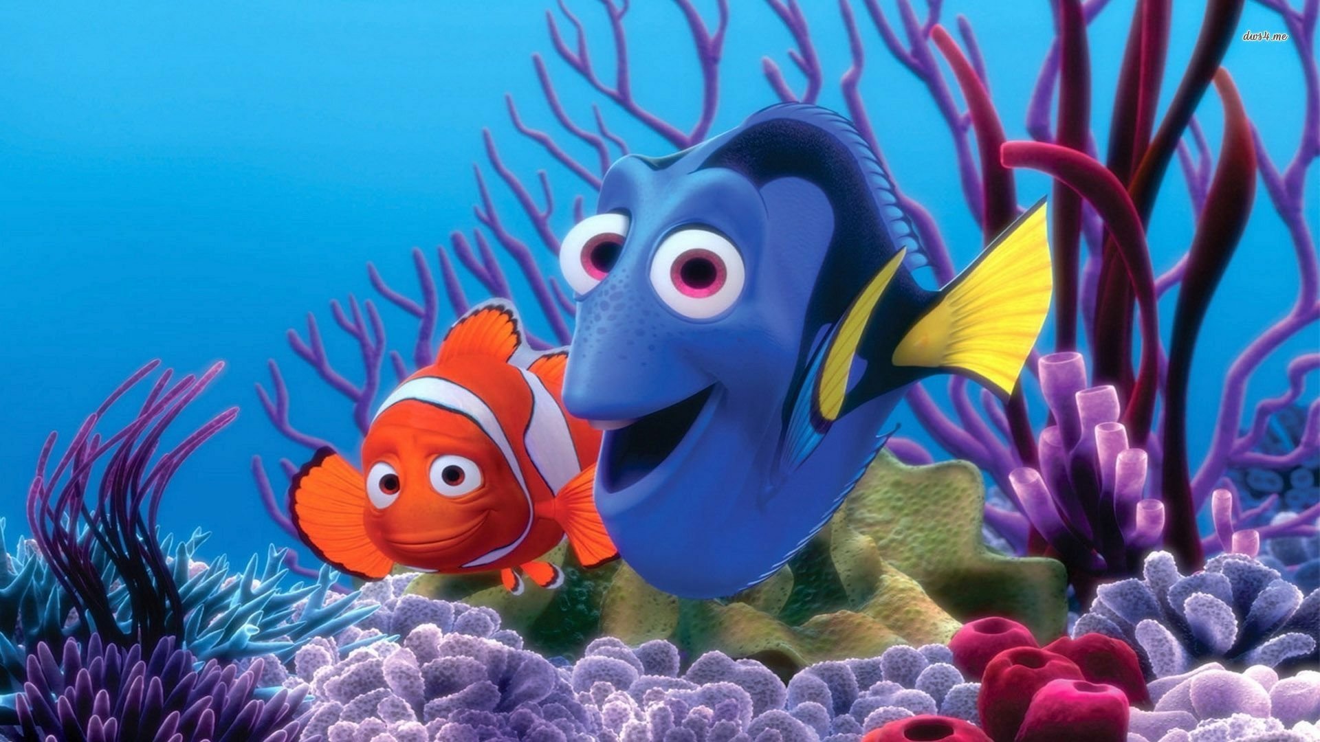 Adesivi Murali Rimovibili Alla Ricerca Di Nemo - Personaggi Disney Pixar Per Camera Bambini, Set 24 Pezzi