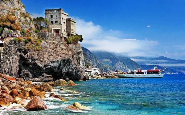 Man Made Monterosso al Mare Towns Italy Cinque Terre Liguria HD Wallpaper | Background Image