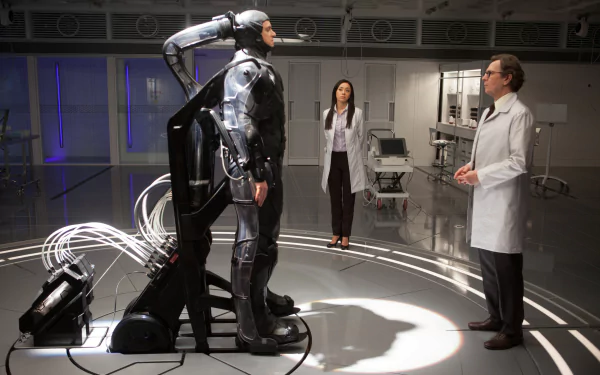  RoboCop In He's Docking Station