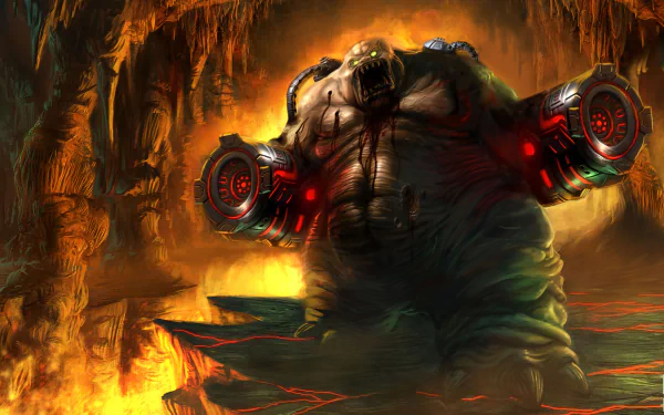 video game Doom HD Desktop Wallpaper | Background Image