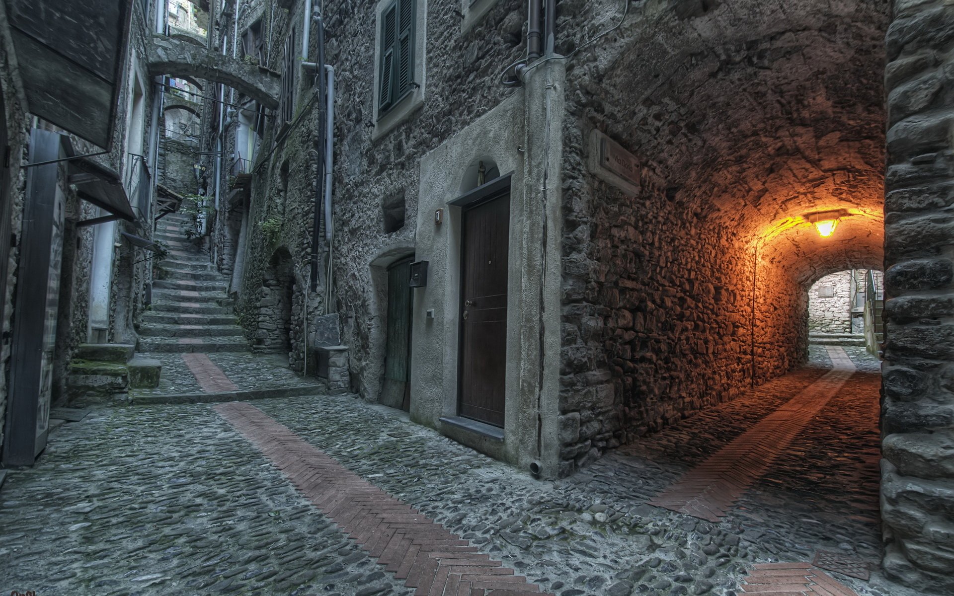 Download Man Made Dolceacqua Town HD Wallpaper by Andrea Pesce