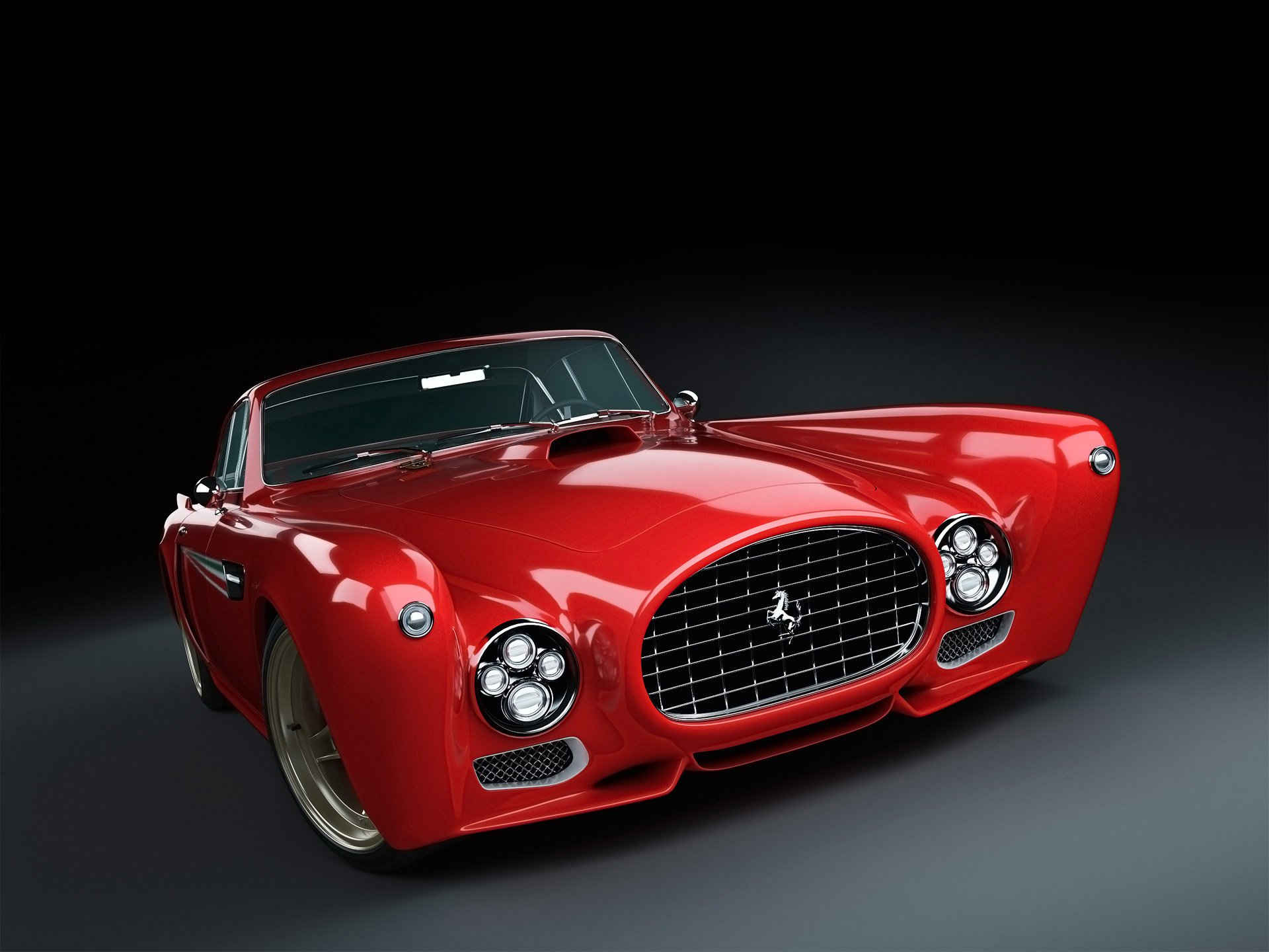 Download Ferrari Vehicle Ferrari F340 Gullwing America HD Wallpaper