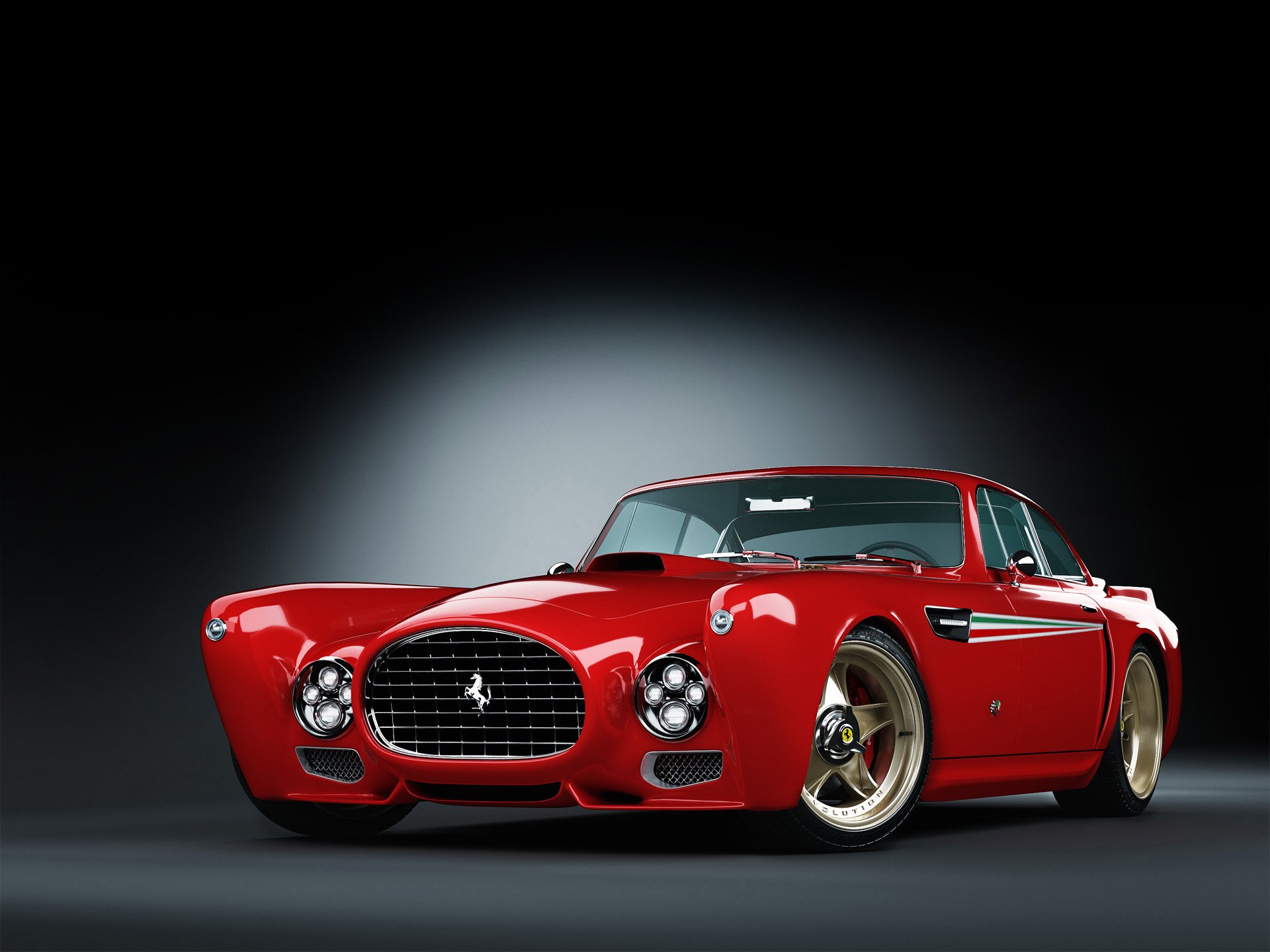 Download Ferrari Vehicle Ferrari F340 Gullwing America HD Wallpaper