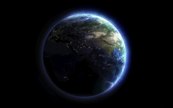 Earth From Space Near East India HD Wallpaper | Background Image