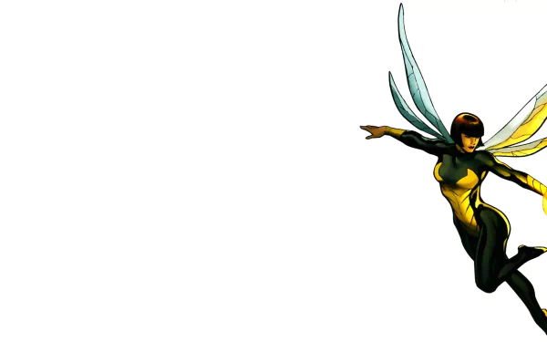 Comic Wasp (Marvel Comics) HD Desktop Wallpaper | Background Image