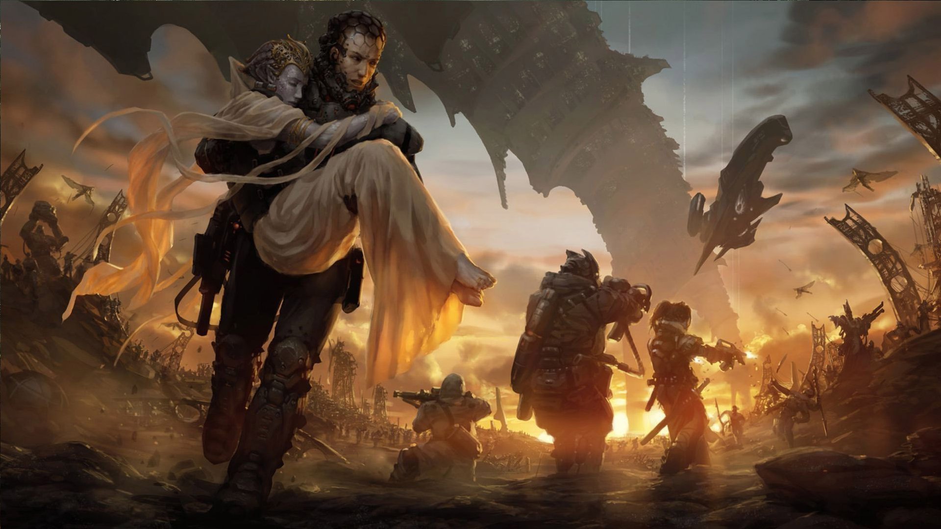 Download Sci Fi Apocalyptic HD Wallpaper | 1920x1080 | Wallpaper Abyss