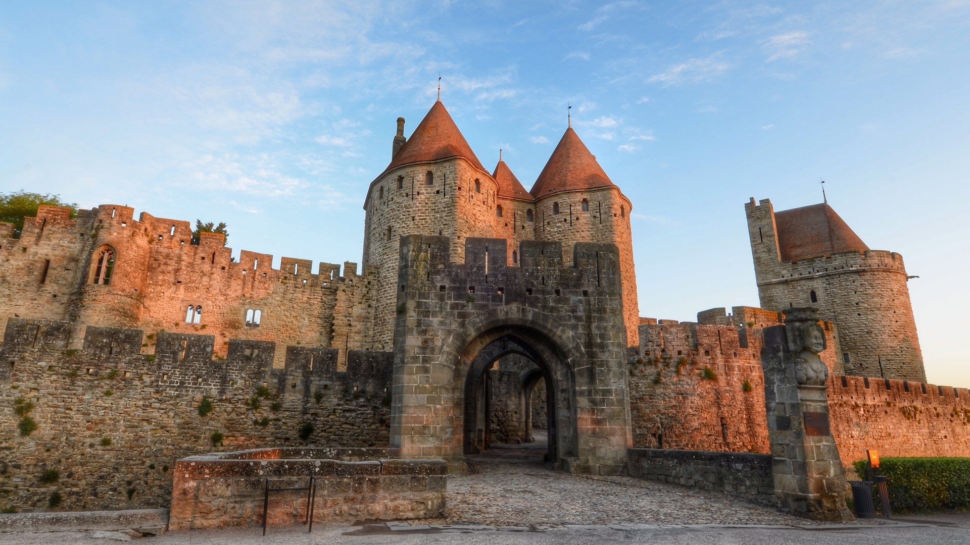 Download Man Made Carcassonne HD Wallpaper