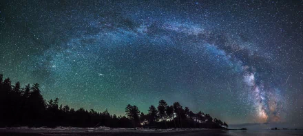 Sci Fi Milky Way HD Desktop Wallpaper | Background Image