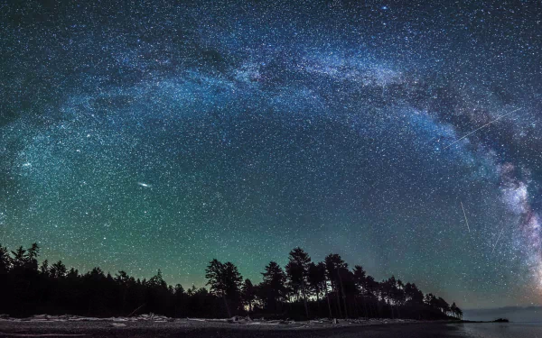 Sci Fi Milky Way HD Desktop Wallpaper | Background Image