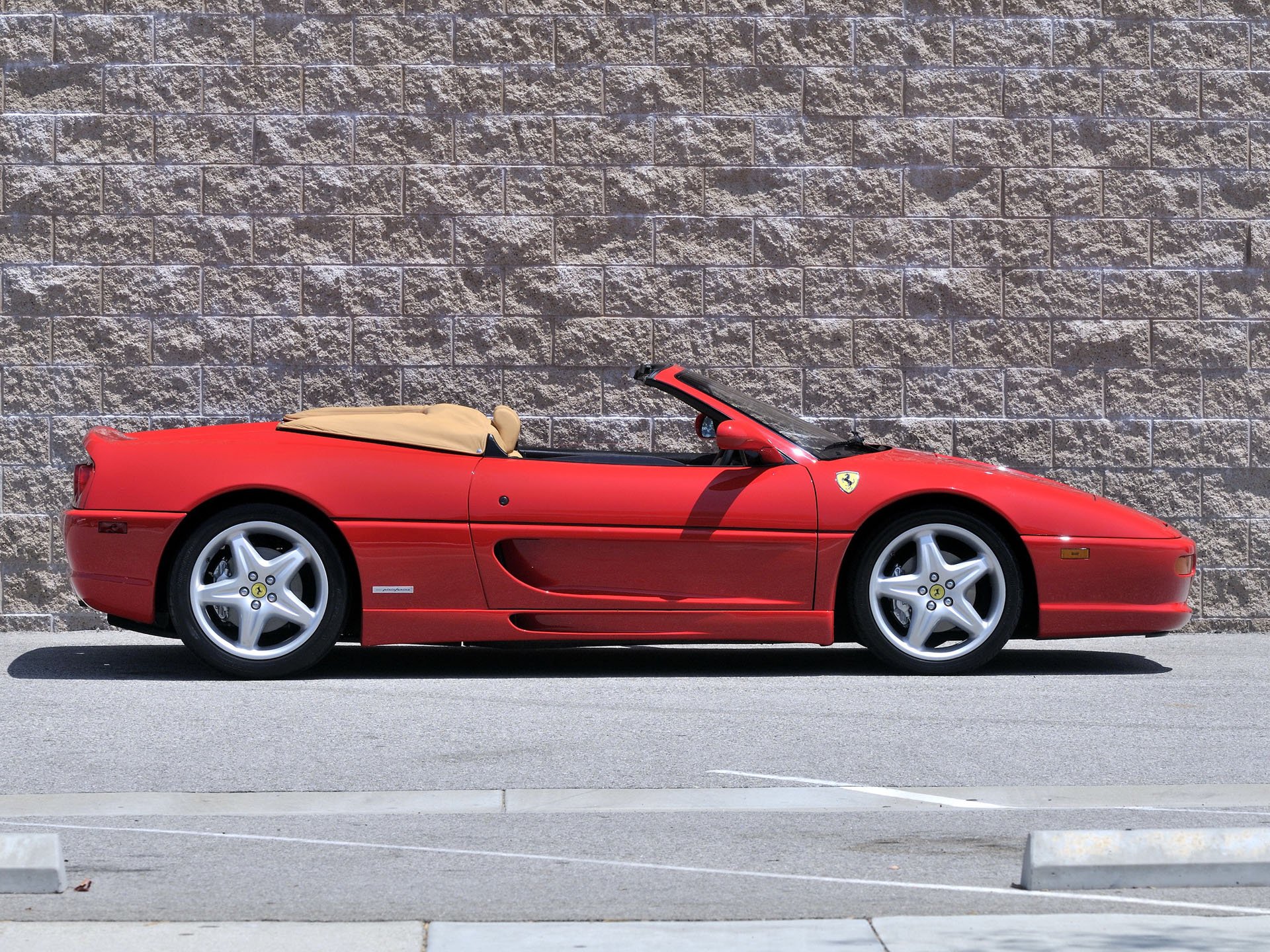 Download Ferrari Vehicle Ferrari F355 Spider HD Wallpaper
