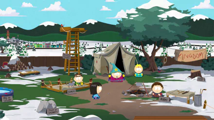 Clyde Donovan Butters Stotch Eric Cartman South Park video game South Park: The Stick of Truth HD Desktop Wallpaper | Background Image