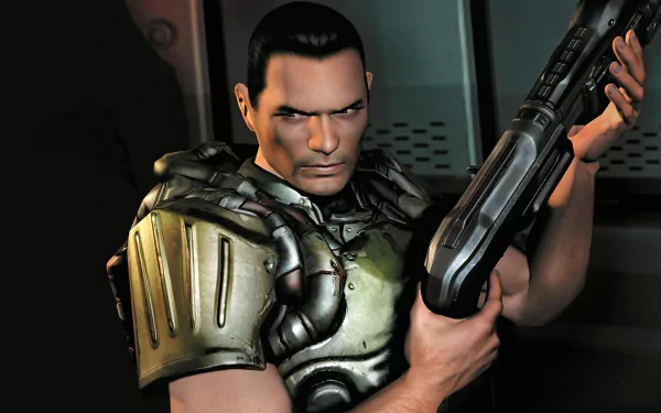 video game Doom 3 HD Desktop Wallpaper | Background Image