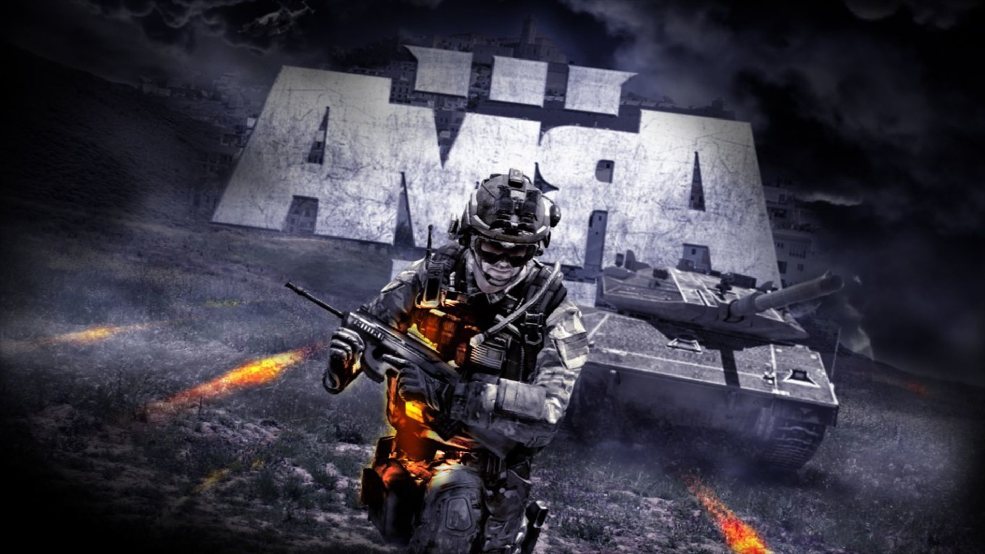 HD wallpaper: Arma game application, arma 3, soldiers, machine building,  ladder