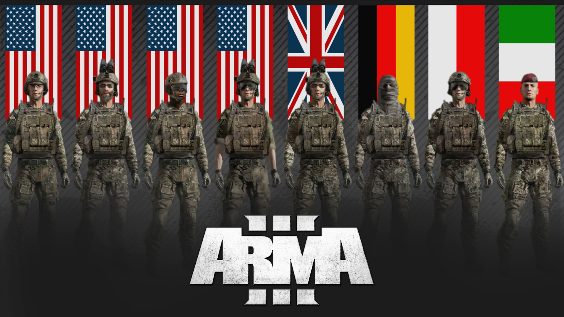 HD wallpaper: Arma game application, arma 3, soldiers, machine building,  ladder