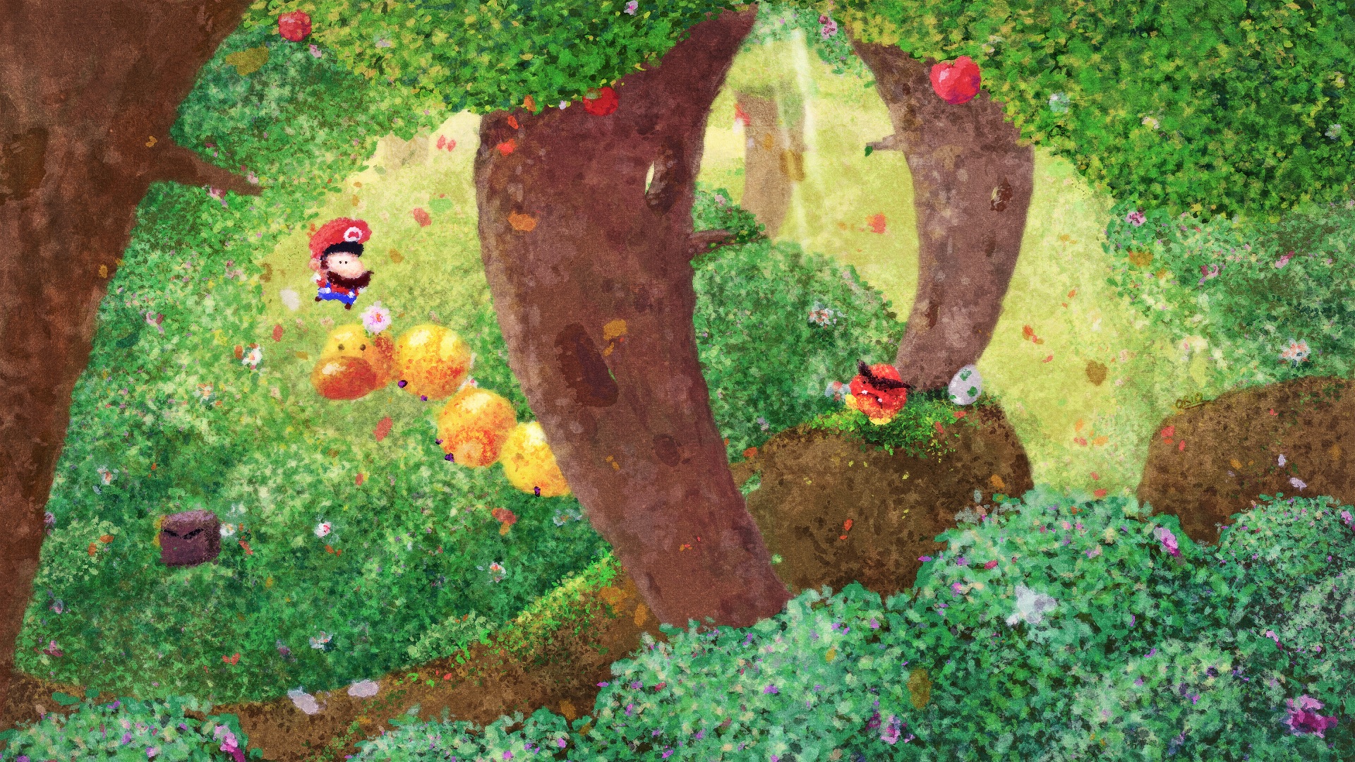 Jeux Vidéo Super Mario World Fond d'écran HD | Image