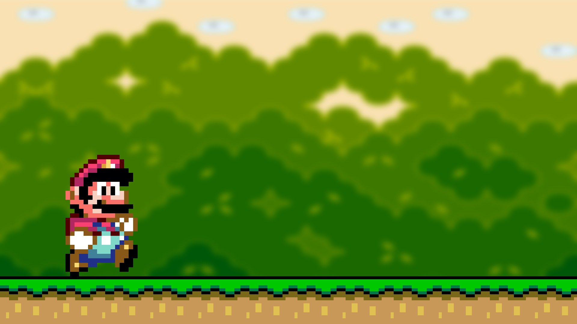 Download Video Game Super Mario World HD Wallpaper