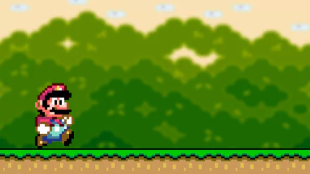 video game Super Mario World HD Desktop Wallpaper | Background Image