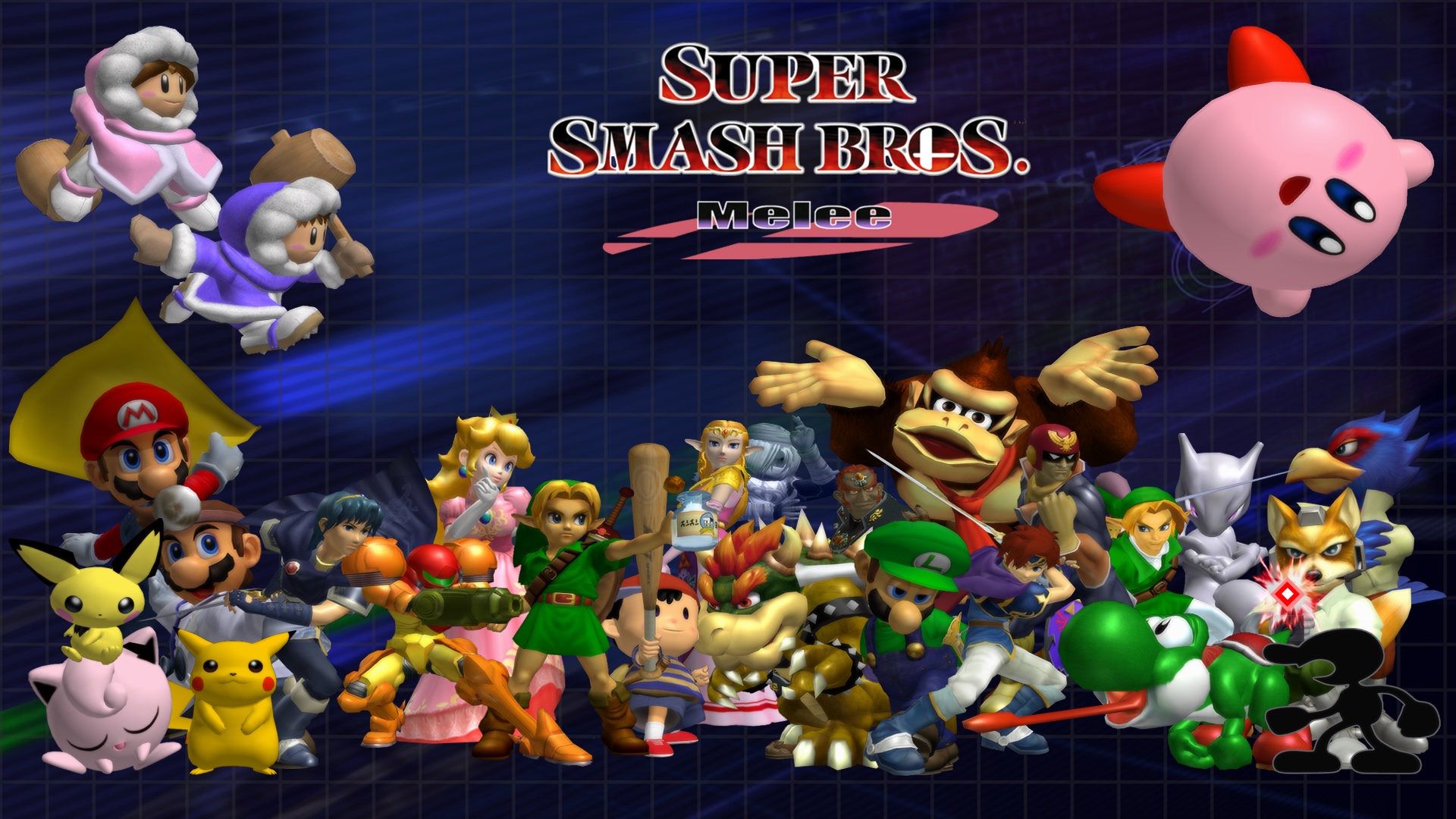 Super Smash Bros Melee Logo