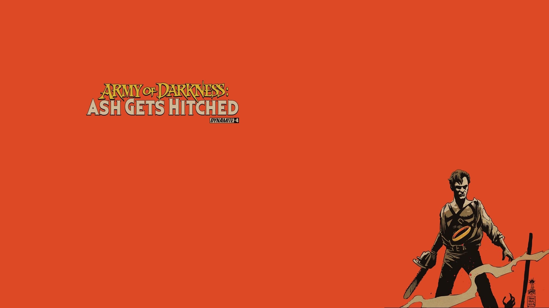 Comics Army Of Darkness: Ash Gets Hitched HD Wallpaper | Background Image