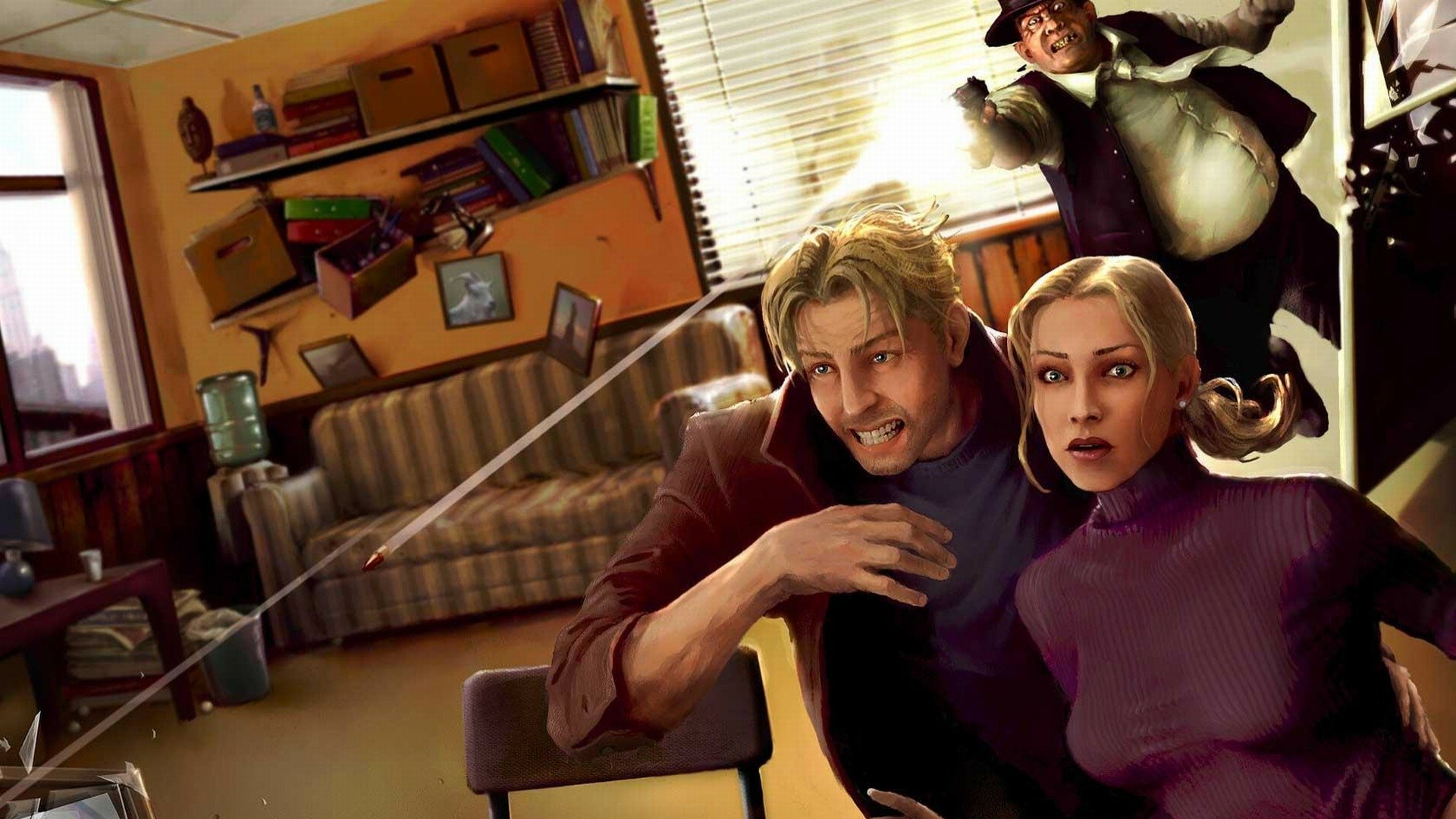 Download Video Game Broken Sword: The Angel Of Death HD Wallpaper
