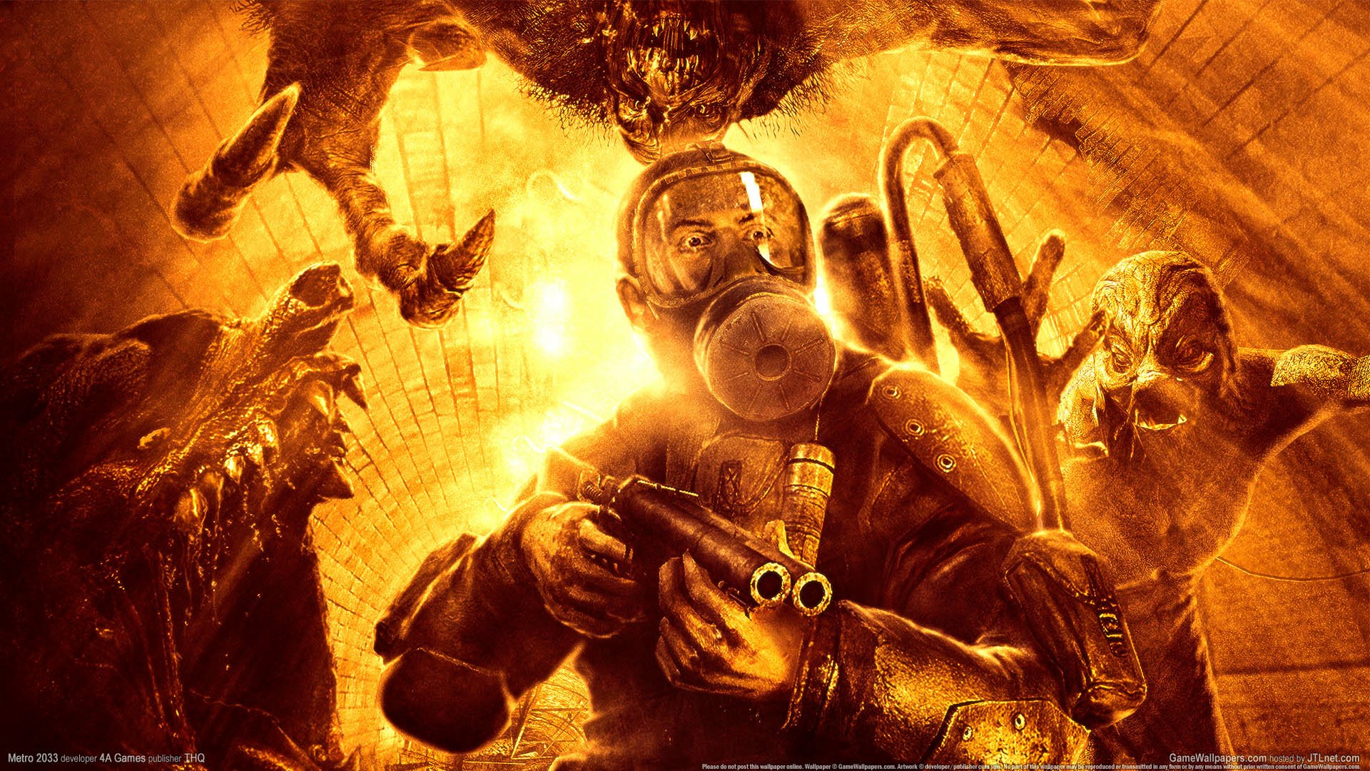 Download Video Game Metro 2033 HD Wallpaper