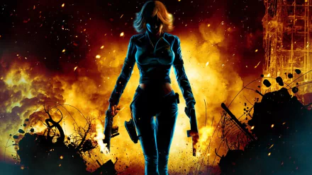 Comic Black Widow HD Desktop Wallpaper | Background Image