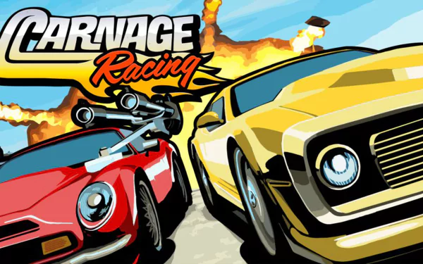 video game Carnage Racing HD Desktop Wallpaper | Background Image