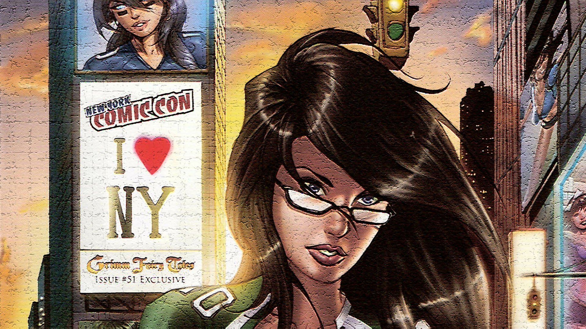Download Comic Grimm Fairy Tales HD Wallpaper