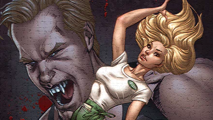 Comic True Blood HD Desktop Wallpaper | Background Image