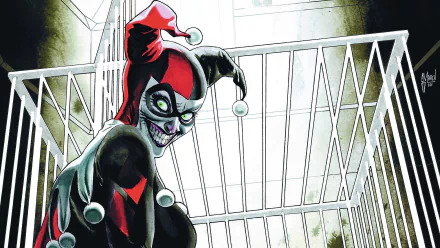 Comic Harley Quinn HD Desktop Wallpaper | Background Image